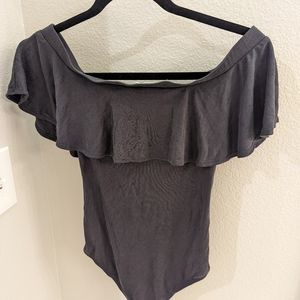 Off shoulder Bodysuit (sz small)